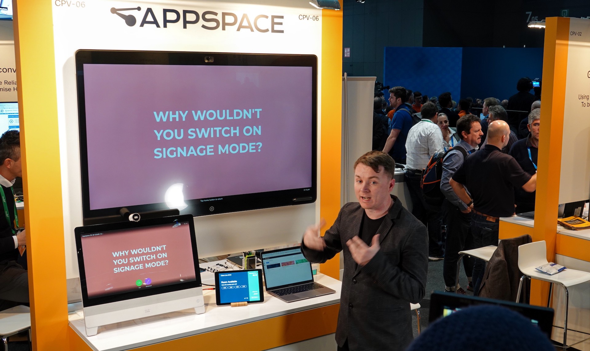 cisco collaboration signage mode alerts appspace singlewire