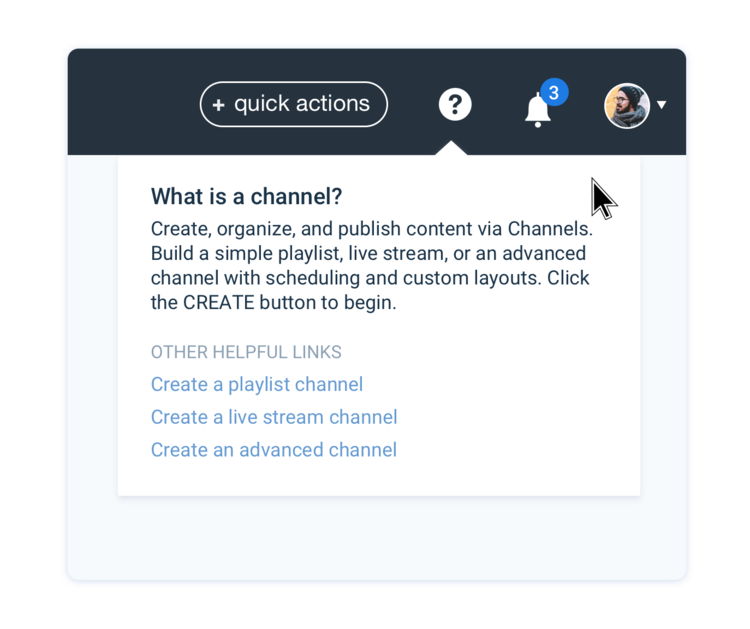 appspace 7 knowledge documentation drop-down