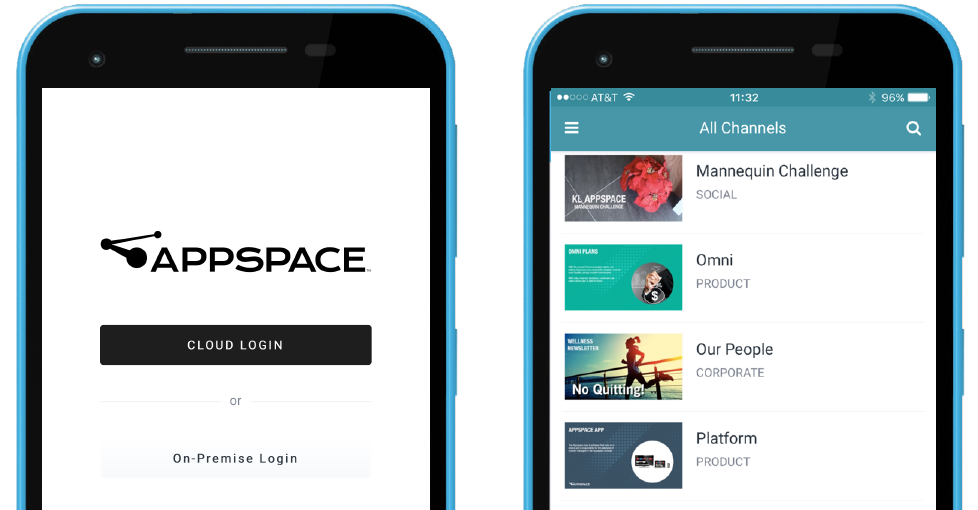 subscription appspace user login phone