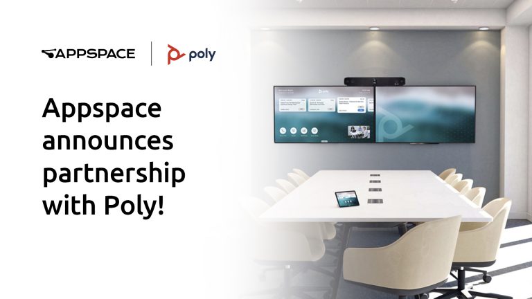 Poly and Appspace Partner to Deliver Dynamic Digital Signage on Poly ...