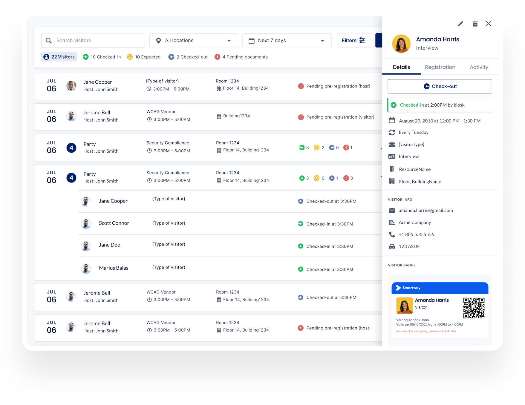 Visitor Management System