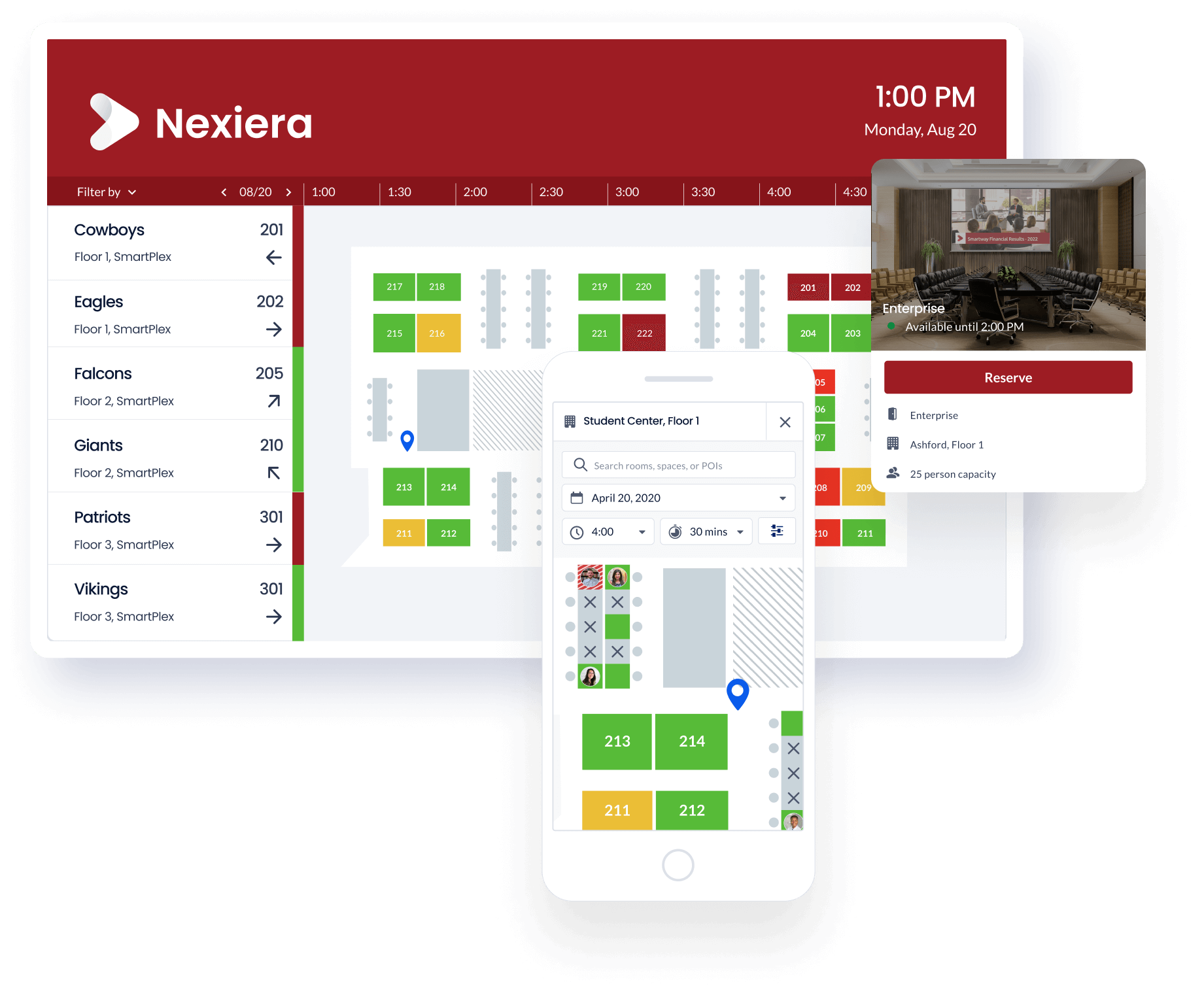 Space Reservation Management Tool For Financial Organizations