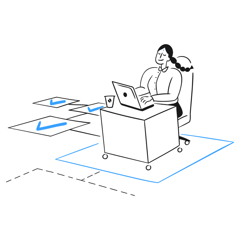 Space Reservation Management Illustration