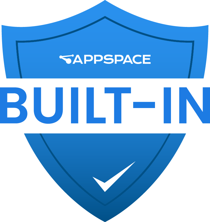 Appspace built into Google Meet