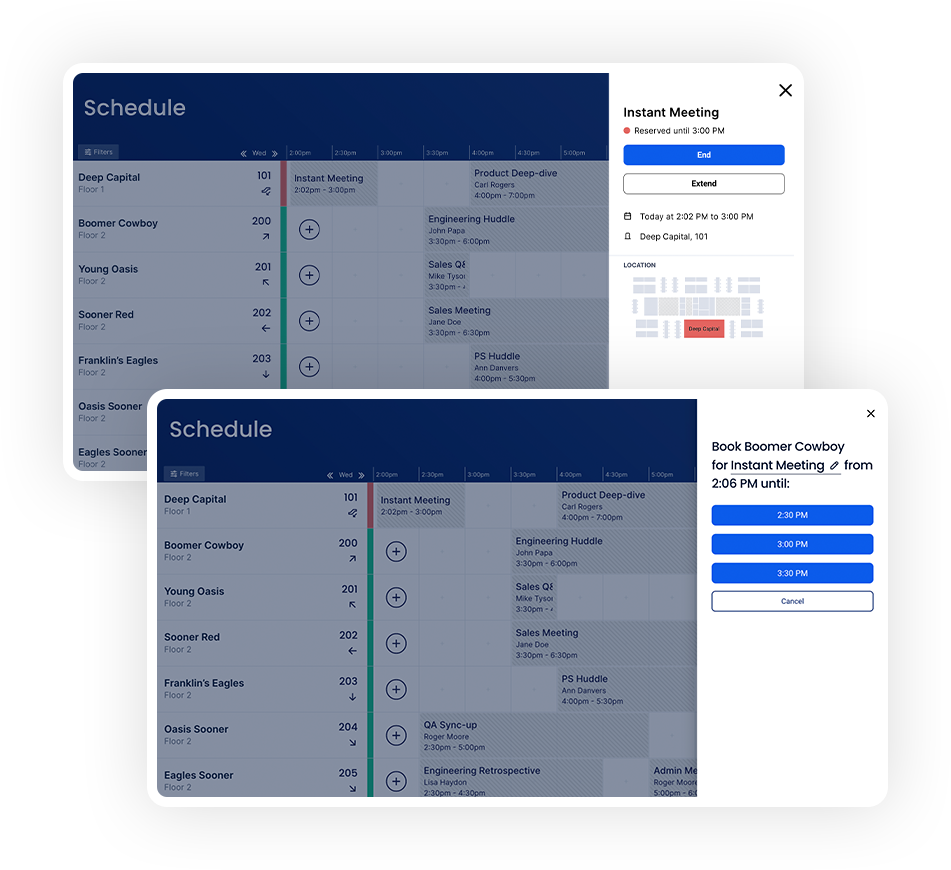 Schedule Board