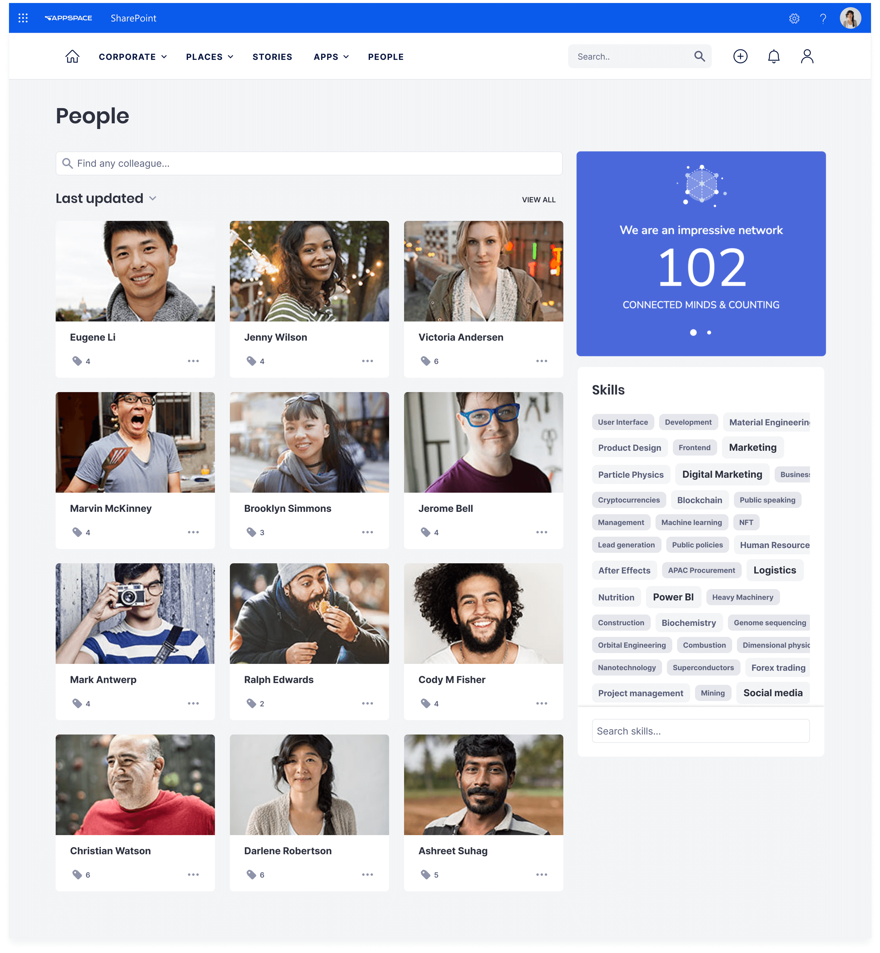 People Directory - Intranet - Appspace