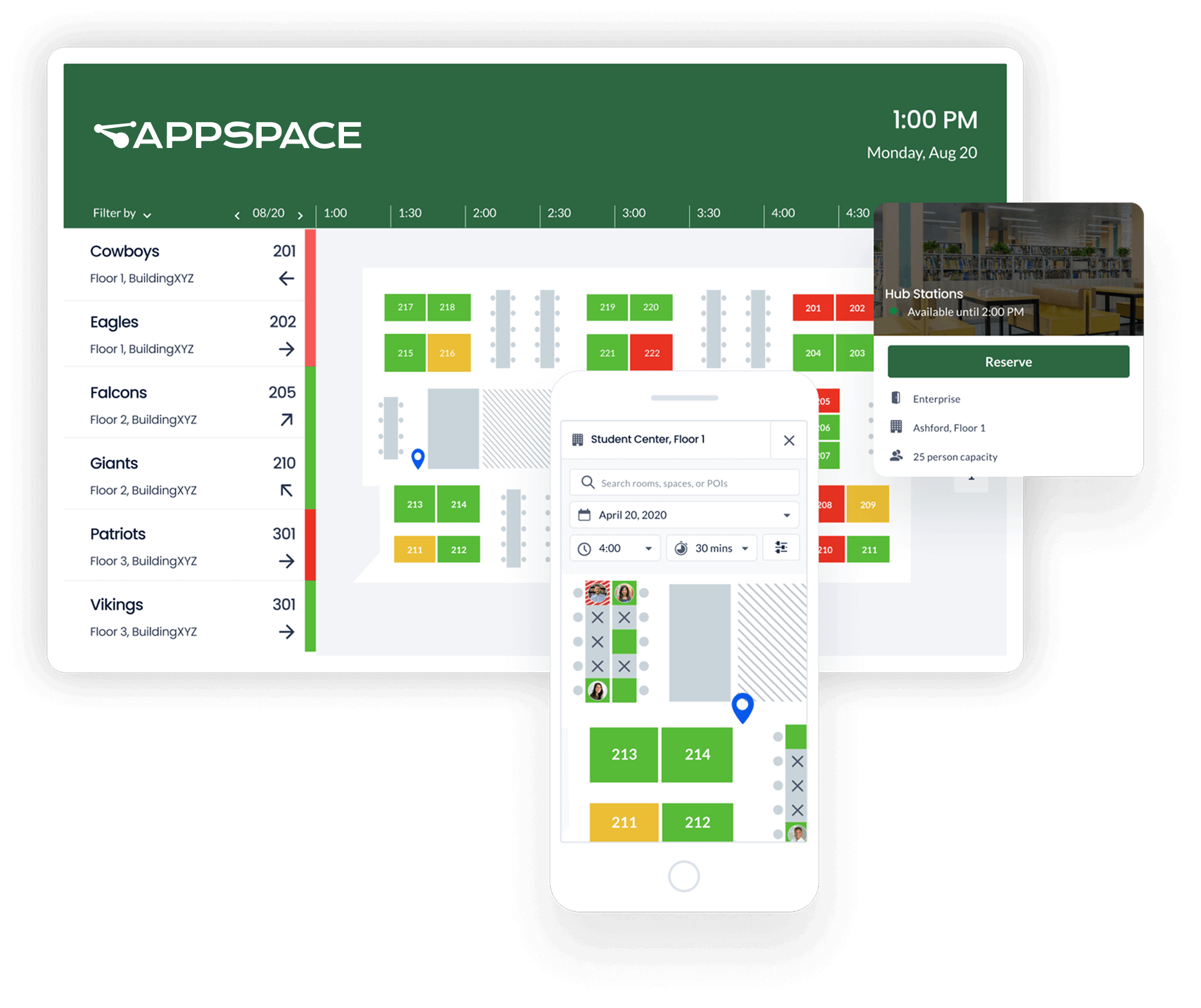 Education - Space Management - Appspace