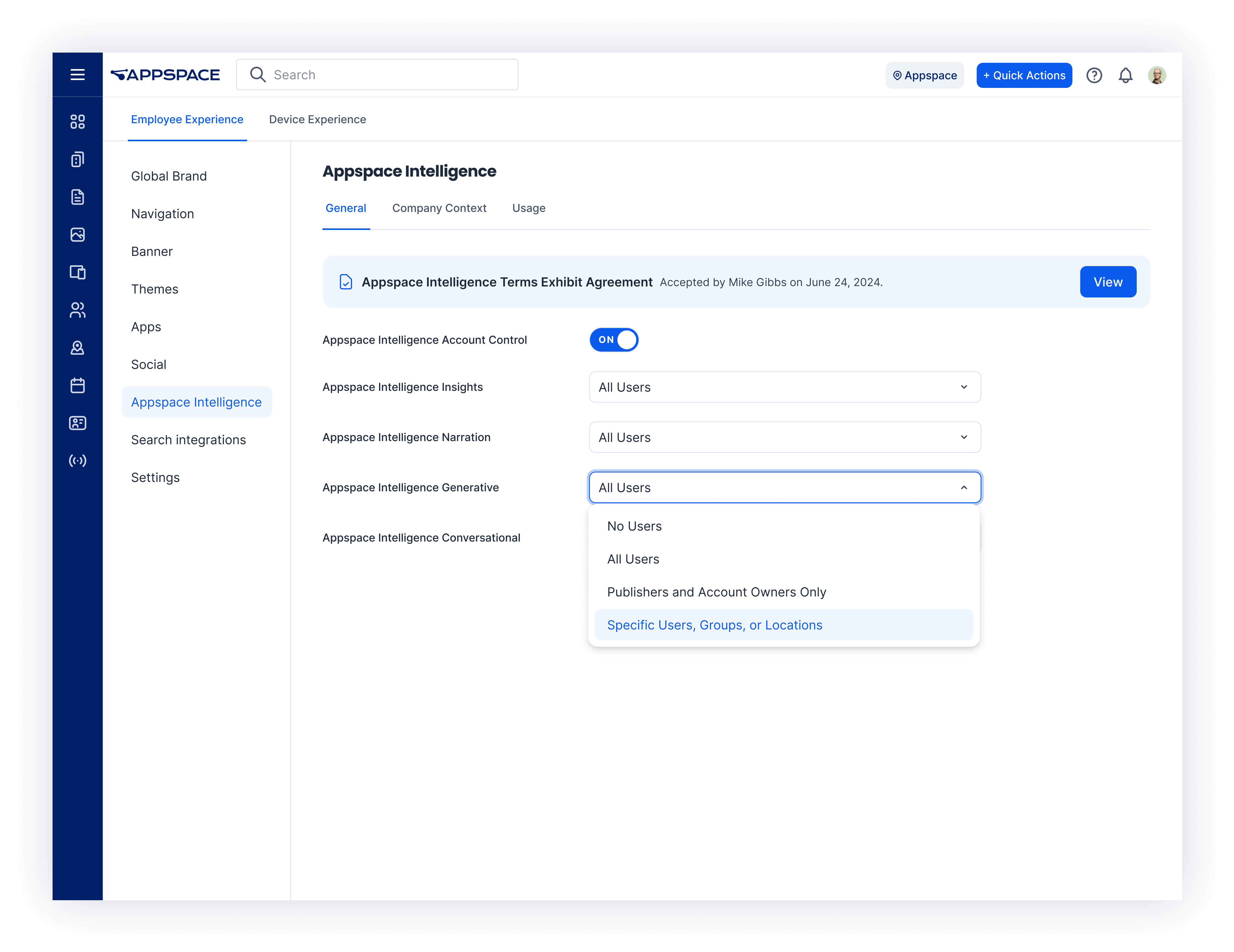 Configure AI permissions at a user level and train models to ensure results.