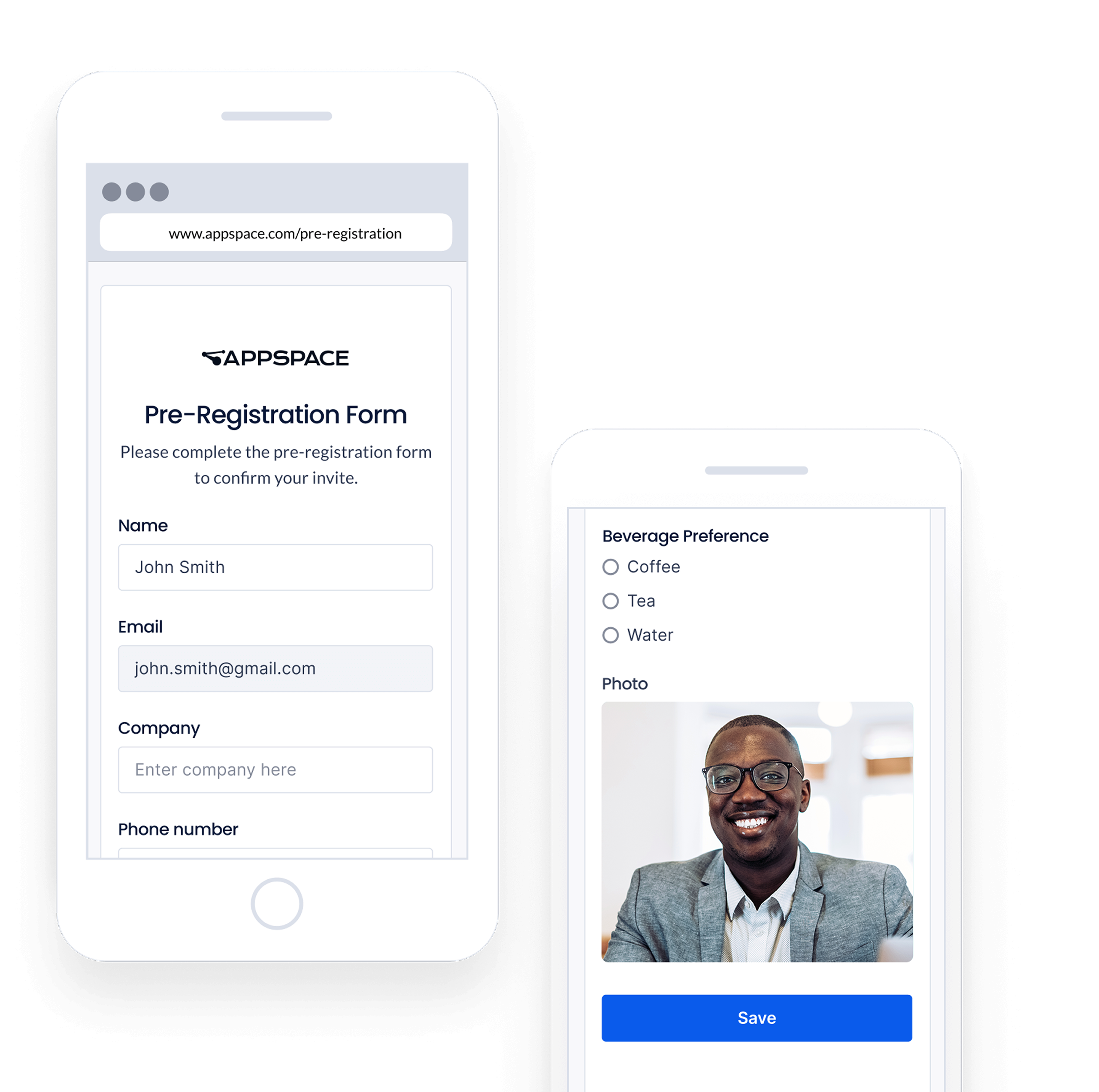 1. Visitor management mobile