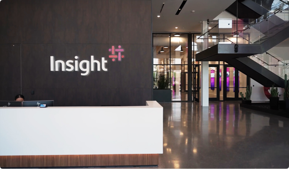 Insight corporate lobby space