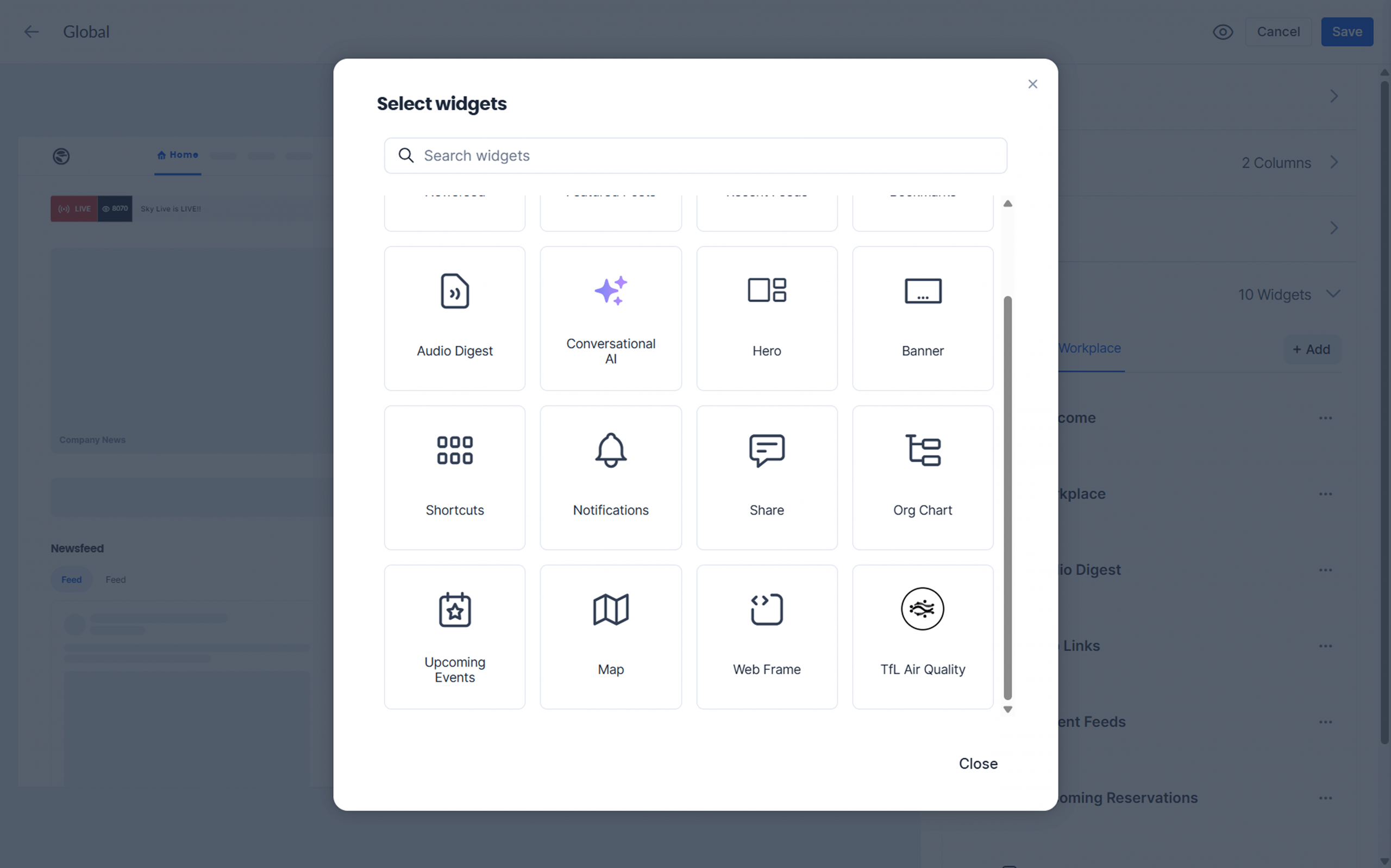 Custom Widgets - Appspace