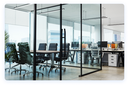 Empty modern office.