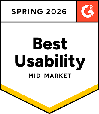 Best Usability 2026 - Appspace