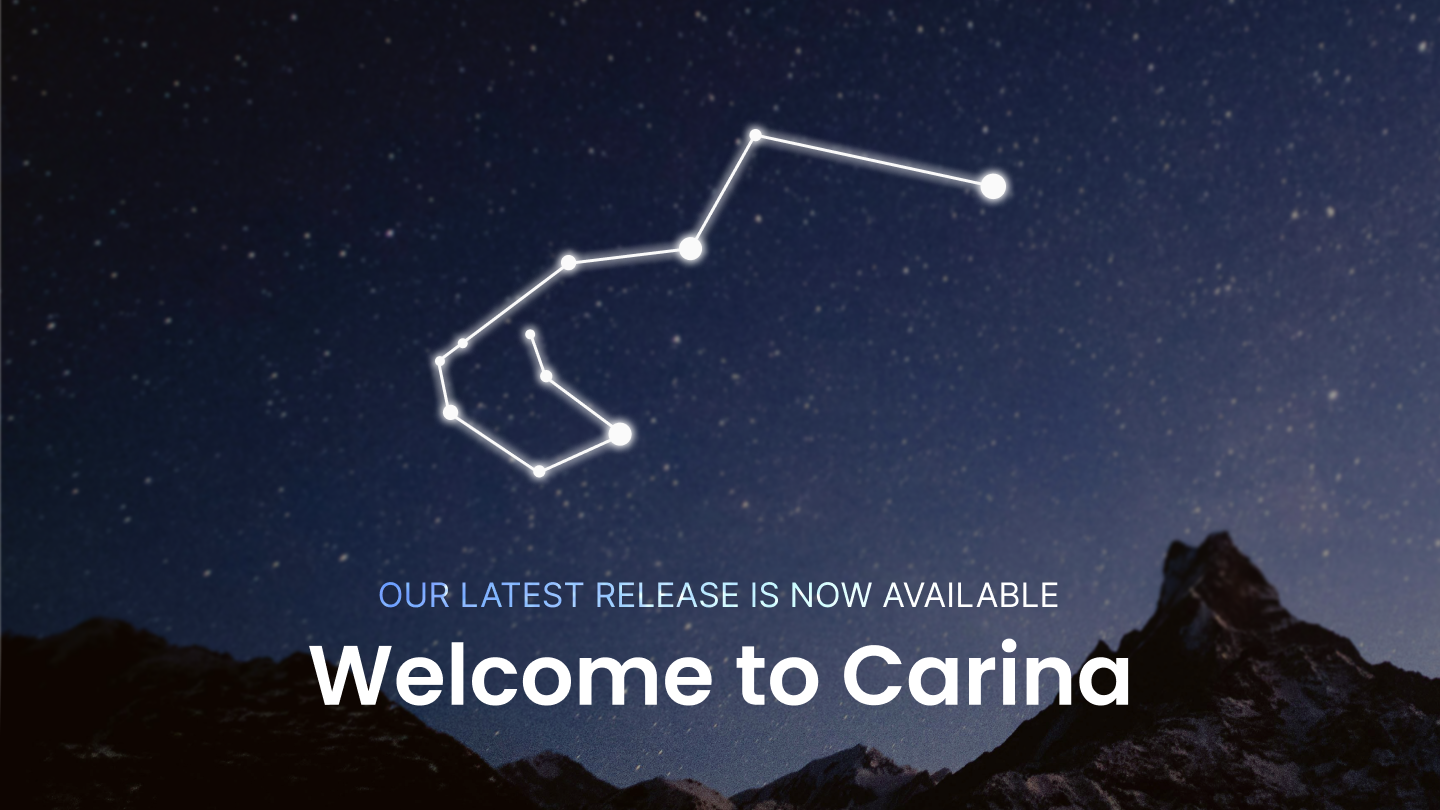 Carina Release - Appspace