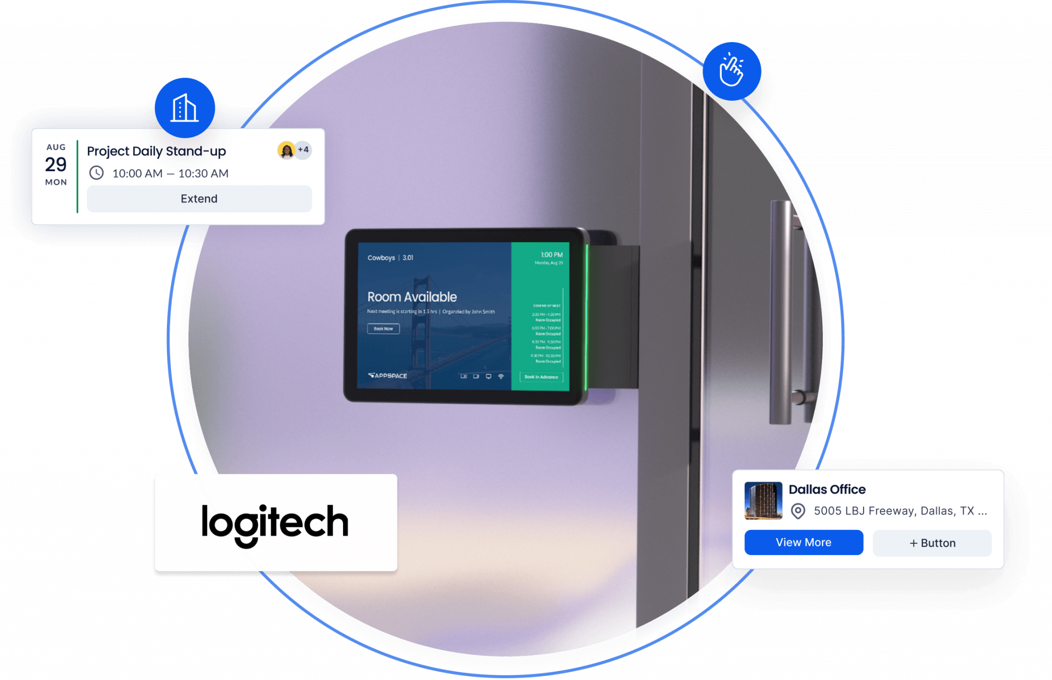 Logitech App Task Routines Appspace and Logitech - Appspace