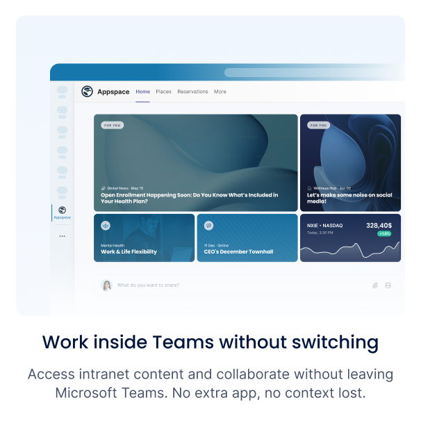 Inside Appspace Teams