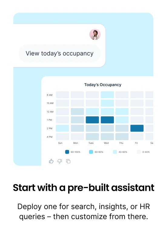 Start with a pre-built assistant