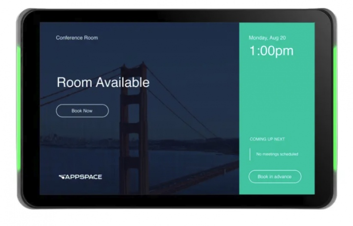 XDS-1078 - Interactive Room Panel for Space Reservation